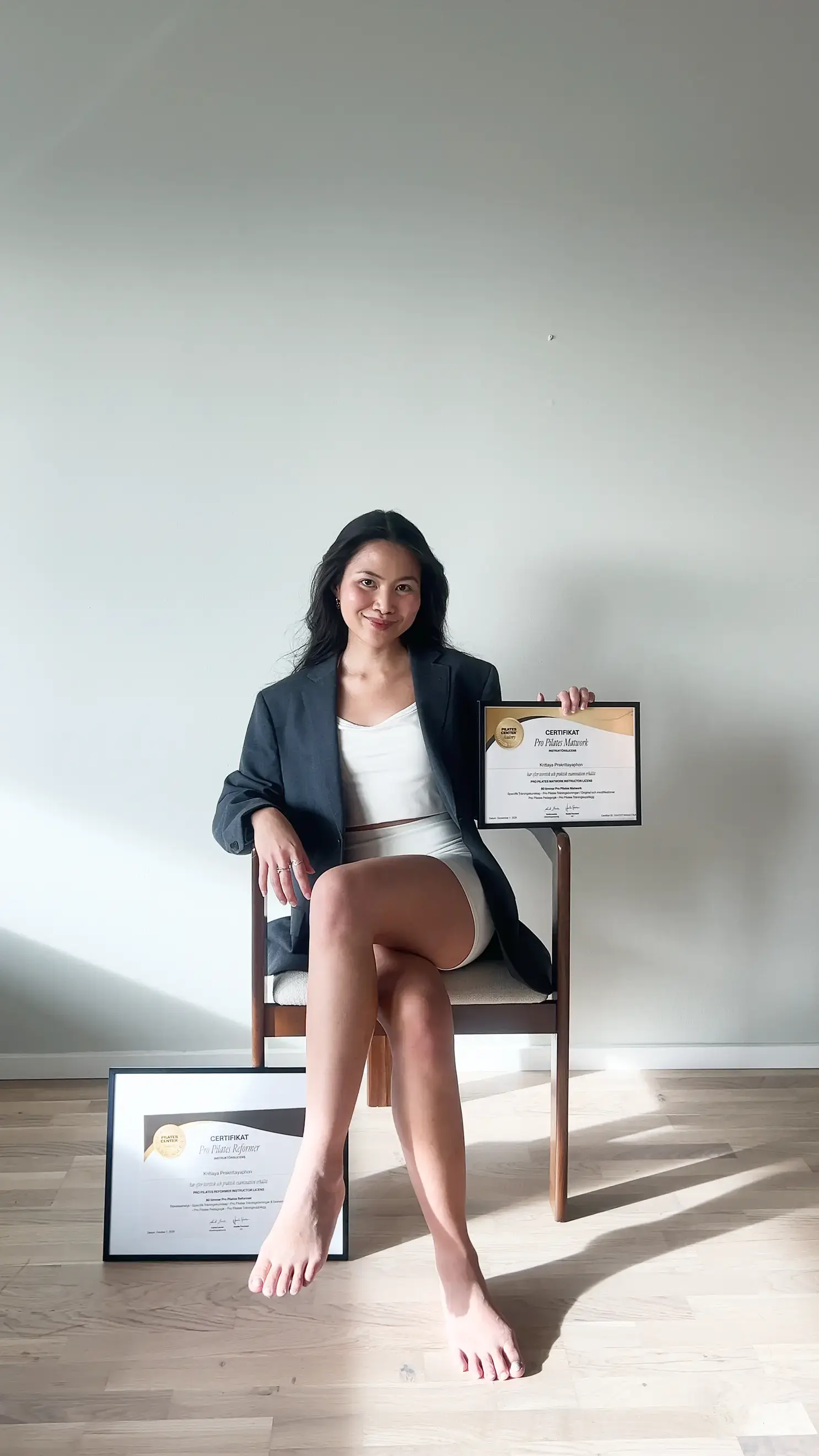 Krittaya Prakrittayaphon - Certifierad Pilatesinstruktör